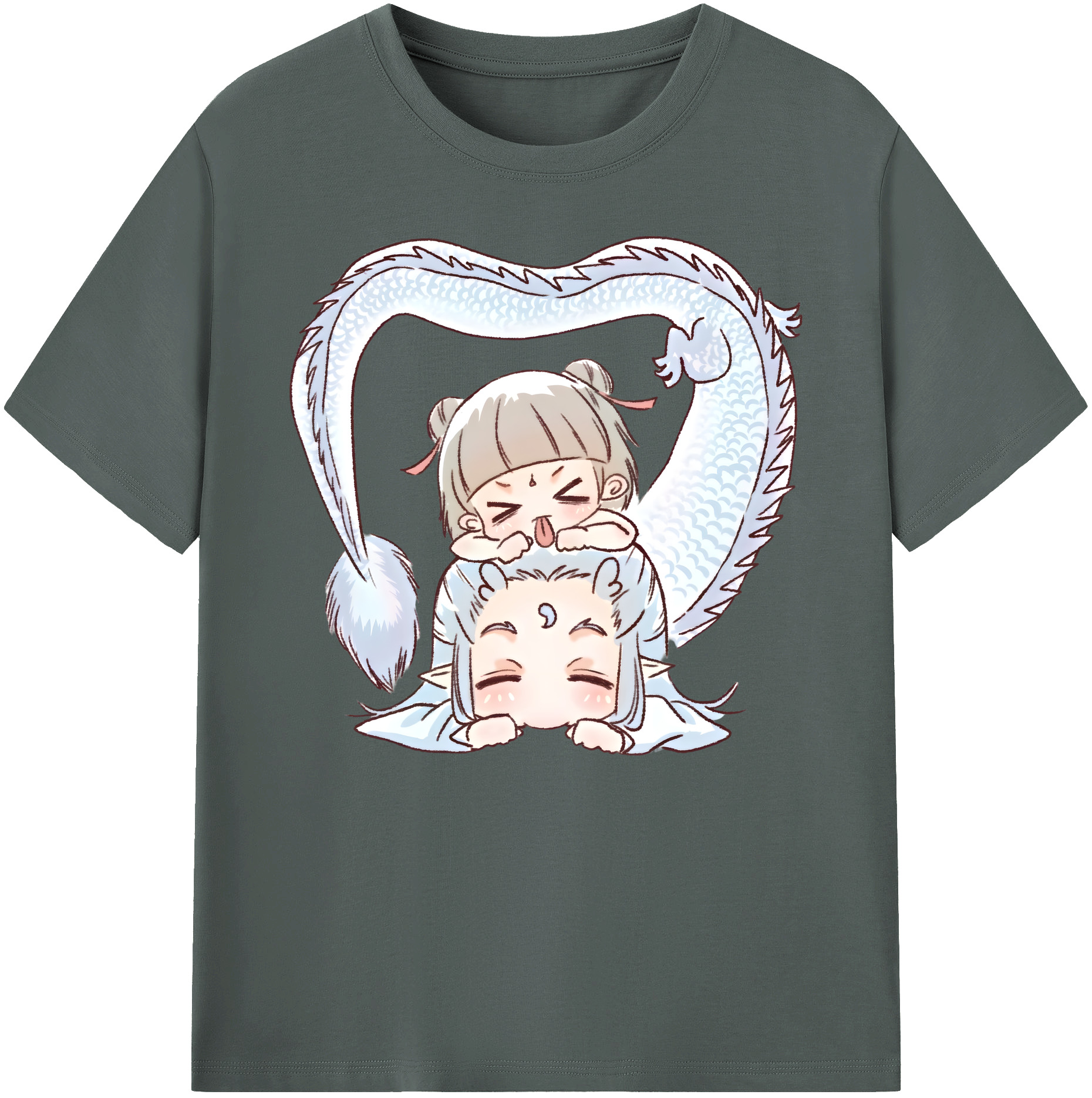 （画像用） Ne Zha 2 ナタ 魔童の大暴れ 綿100％ メンズ半袖Tシャツ｜肌触りやわらか＆通気性
